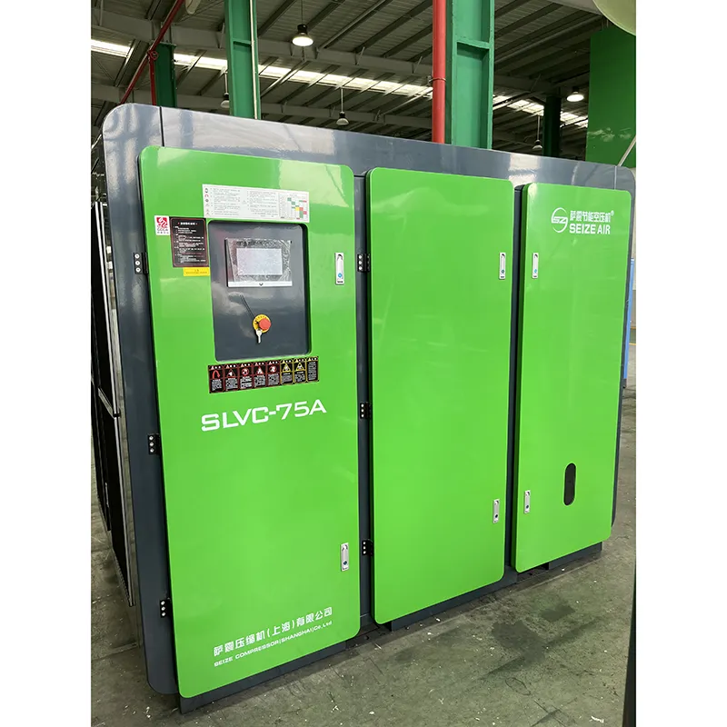 Glass Manufacturing PM VSD Low Pressure Single-Stage Screw Air Compressor Glass Manufacturing PM VSD Low Pressure Single-Stage Screw Air Compressor