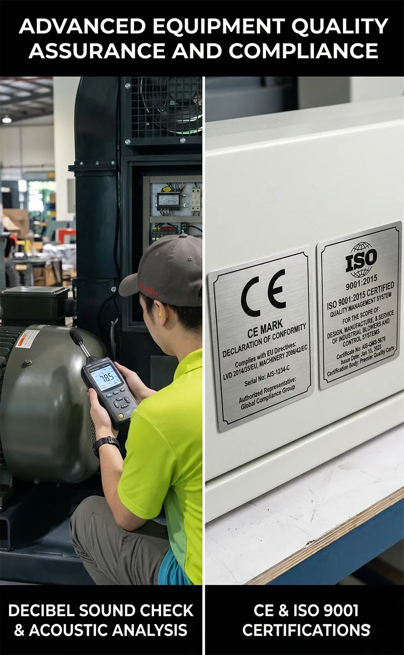 Low Noise Pm Vsd Single Stage Screw Air Compressor