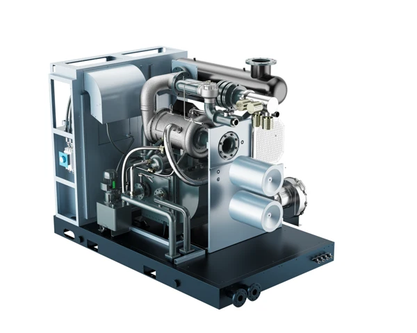 Industrial Magnetic Levitation Turbo Two-Stage Low Pressure Air Compressor