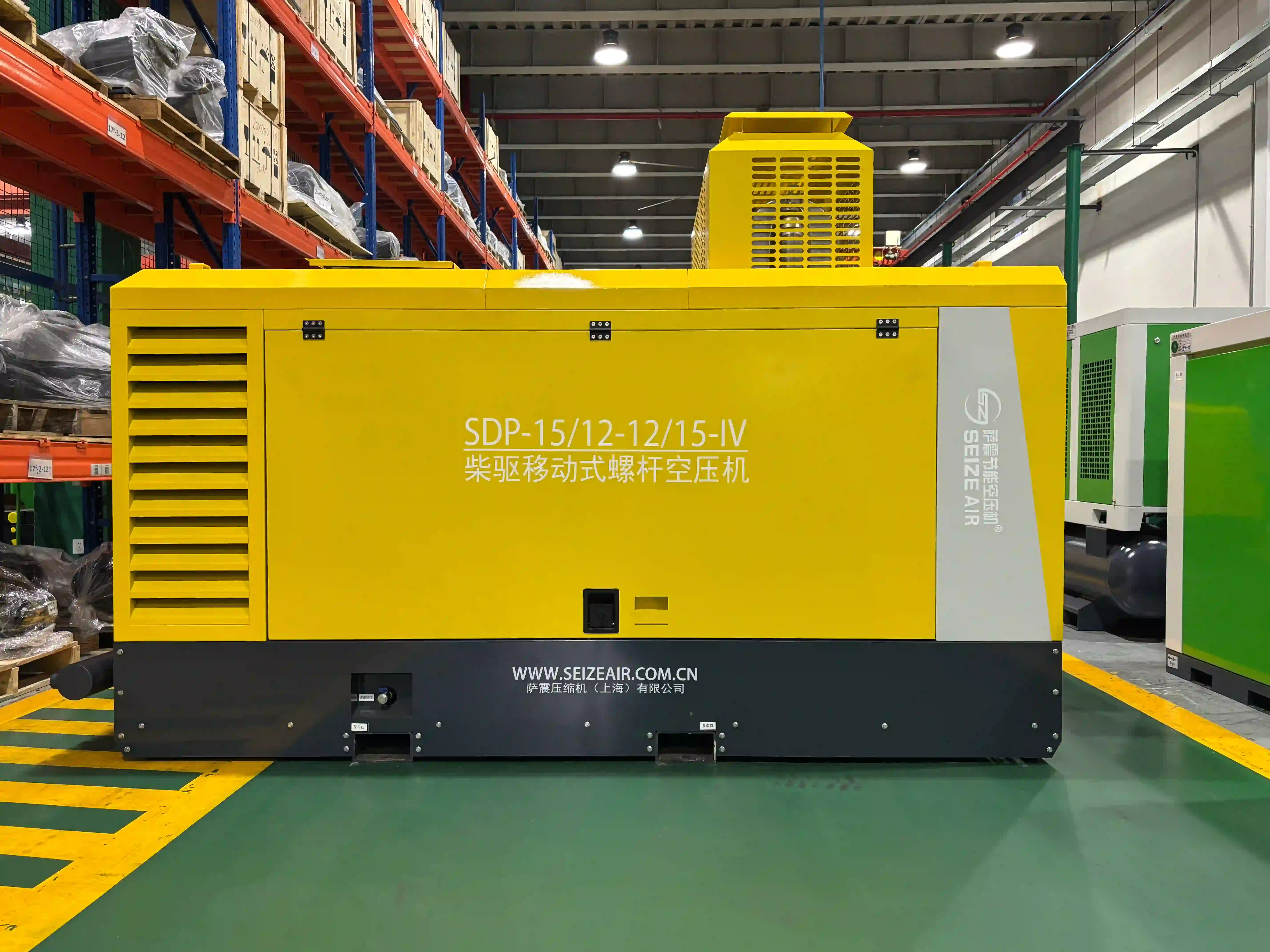 Sturdy And Durable Diesel Portable Air Compressor